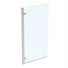 Ideal Standard I.Life Hinged LH Bathscreen 1500mm High x 815mm Wide 8mm Glass - Bright Silver