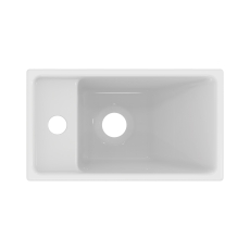 Ideal Standard I.Life S Vessel Washbasin 370mm Wide Left Hand - 1 Hap Hole