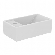 Ideal Standard I.Life S Vessel Washbasin 370mm Wide Left Hand - 1 Hap Hole