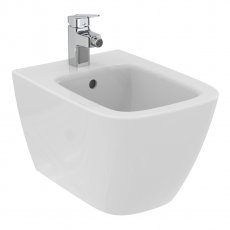 Ideal Standard I.Life S Wall Hung Bidet 355mm Wide - 1 Tap Hole