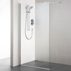 Ideal Standard Synergy Wet Room Glass Panel 1200mm Wide - 8mm Glass