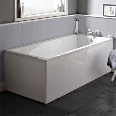 Ideal Standard Tempo Cube Single Ended Rectangular Water Saving Bath 1700mm X 700mm 0 Tap Hole