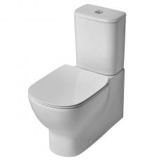 Ideal Standard Tesi Back to Wall Close Coupled Toilet with 4/2.6 Litre Cistern - Slim Soft Close Seat