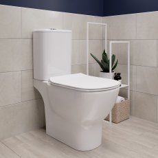 Ideal Standard Tesi Close Coupled Toilet (inc Soft Close Seat)