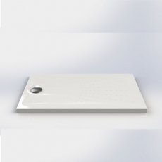 Impey Radiate Universal Square Shower Tray with Waste 1000mm x 1000mm White