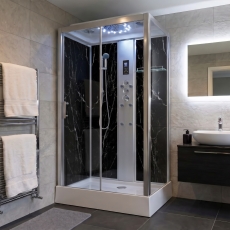 Insignia Marble Edition Rectangular Non-Steam Shower Cabin