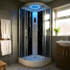 Insignia Marble Edition Quadrant Non-Steam Shower Cabin