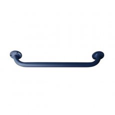 Inta 600mm Powder Coated Grab Rail with Exposed Fixings Blue
