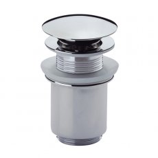 JTP Click Clack Basin Waste Chrome - Unslotted (For Basins with No Overflow)