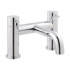 JTP Florence Pillar Mounted Bath Filler Tap - Chrome