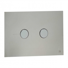 JTP Metal Pneumatic Dual Flush Plate - Chrome