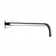 JTP Grosvenor Round Wall Mounted Shower Arm 400mm Length - Chrome