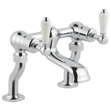 JTP Grosvenor Pillar Mounted Bath Filler Tap Lever Handle - Chrome