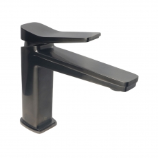 JTP HIX Basin Mixer Tap - Brushed Black