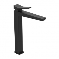 JTP HIX Tall Basin Mixer Tap - Matt Black