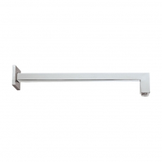 JTP Sam Square Wall Mounted Shower Arm 400mm Chrome