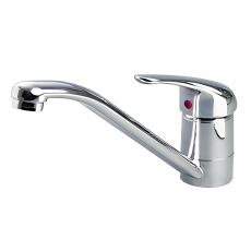 JTP Topmix Mono Kitchen Sink Mixer Tap Swivel Spout - Chrome