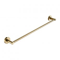 JTP Vos Modern Towel Bar 600mm - Brushed Brass