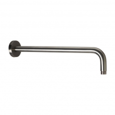 JTP Vos Wall Mounted Shower Arm 400mm - Brushed Black