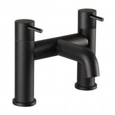 JTP Vos Bath Filler Tap Pillar Mounted - Matt Black