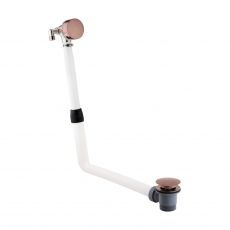 JTP Vos Bath Filler with Click Clack Waste and Overflow - Brushed Bronze