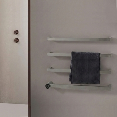 JTP Zyon Dry Electric Designed Heated Towel Rail