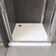 Just Trays JT Fusion Anti-Slip 45mm Square Shower Tray