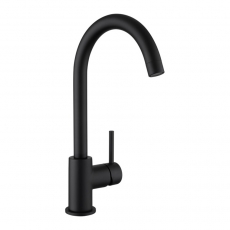 Leisure AquaNova Single Lever Kitchen Sink Mixer Tap - Black