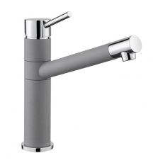 Leisure AquaRise Single Lever Kitchen Sink Mixer Tap - Concrete Grey