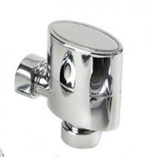 Prestige MaxTherm Aspen Radiator Angled Valve 15mm (Pair), Chrome