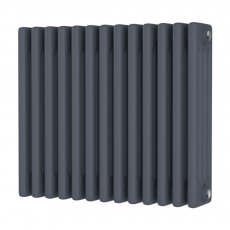 MaxHeat Octavius Anthracite Horizontal Column Radiator