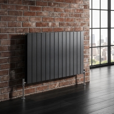MaxHeat Pulse Anthracite Horizontal Designer Radiator