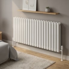 MaxHeat Rapid White Horizontal Designer Radiator