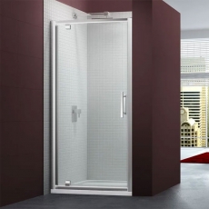 Merlyn 6 Series Pivot Shower Door with Tray - 6mm Glass
