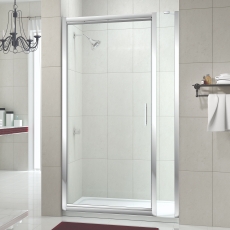 Merlyn 8 Series Inline In-Fold Shower Door - 8mm Glass