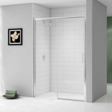Merlyn Ionic Express Low Level Sliding Shower Door 1000mm Wide LH - 6mm Glass