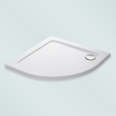 Mira Flight Safe Anti-Slip 40mm Stone Resin Quadrant Shower Tray