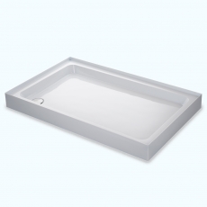 Mira Flight Upstand 90mm Deep Stone Resin Rectangular Shower Tray