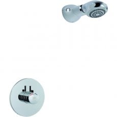 Mira Miniduo Dual Concealed Mixer Shower with Fixed Head