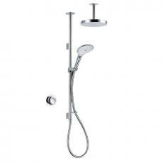 Mira Mode Concealed Dual Ceiling Fed Thermostatic Digital Thermostatic Mixer Shower - Pumped for Gravity