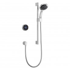 Mira Platinum HP Concealed Digital Shower with Fixed Head - Black/Chrome