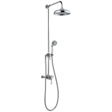 Mira Realm Dual Exposed Mixer Shower with Shower Kit + Fixed Head