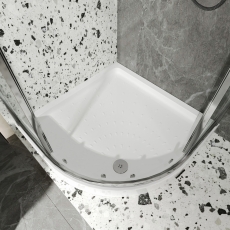 MX Classic High Wall Quadrant Shower Tray 900mm x 900mm (inc Waste)