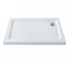 MX Classic Rectangular Shower Tray with Waste 900mm x 800mm Flat Top