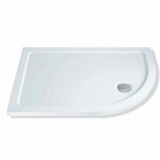 MX Elements Offset Quadrant Shower Tray with Waste 1000mm x 760mm Right Handed