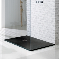 MX Minerals 25mm Slate Effect Rectangular Shower Tray