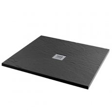 MX Minerals 25mm Slate Effect Square Shower Tray