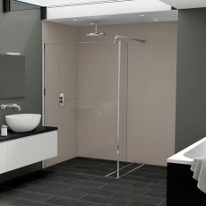 Nuance Finishing Postformed Wall Panel 2420mm H X 160mm W Frost - Glaze