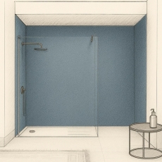 Nuance Large Alcove & Recess Shower Wall Panel Complete Kit (Pack F)