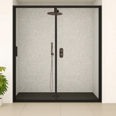 Nuance Lumiere Large Alcove Shower Wall Panel Complete Kit (Pack F)